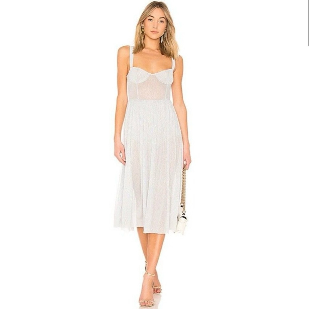 Majorelle Revolve Rina Glitter Dress Plated Sz M